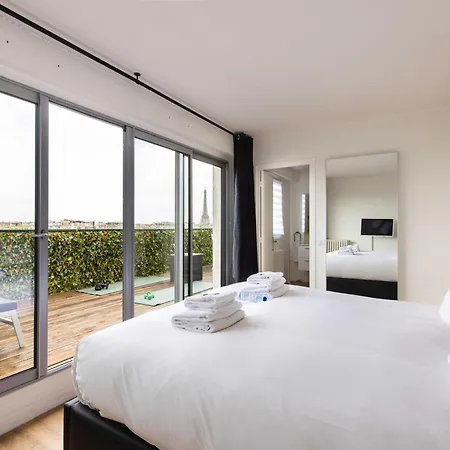 Appartamento Charming Duplex - 1br-4p - Eiffel Tower View *